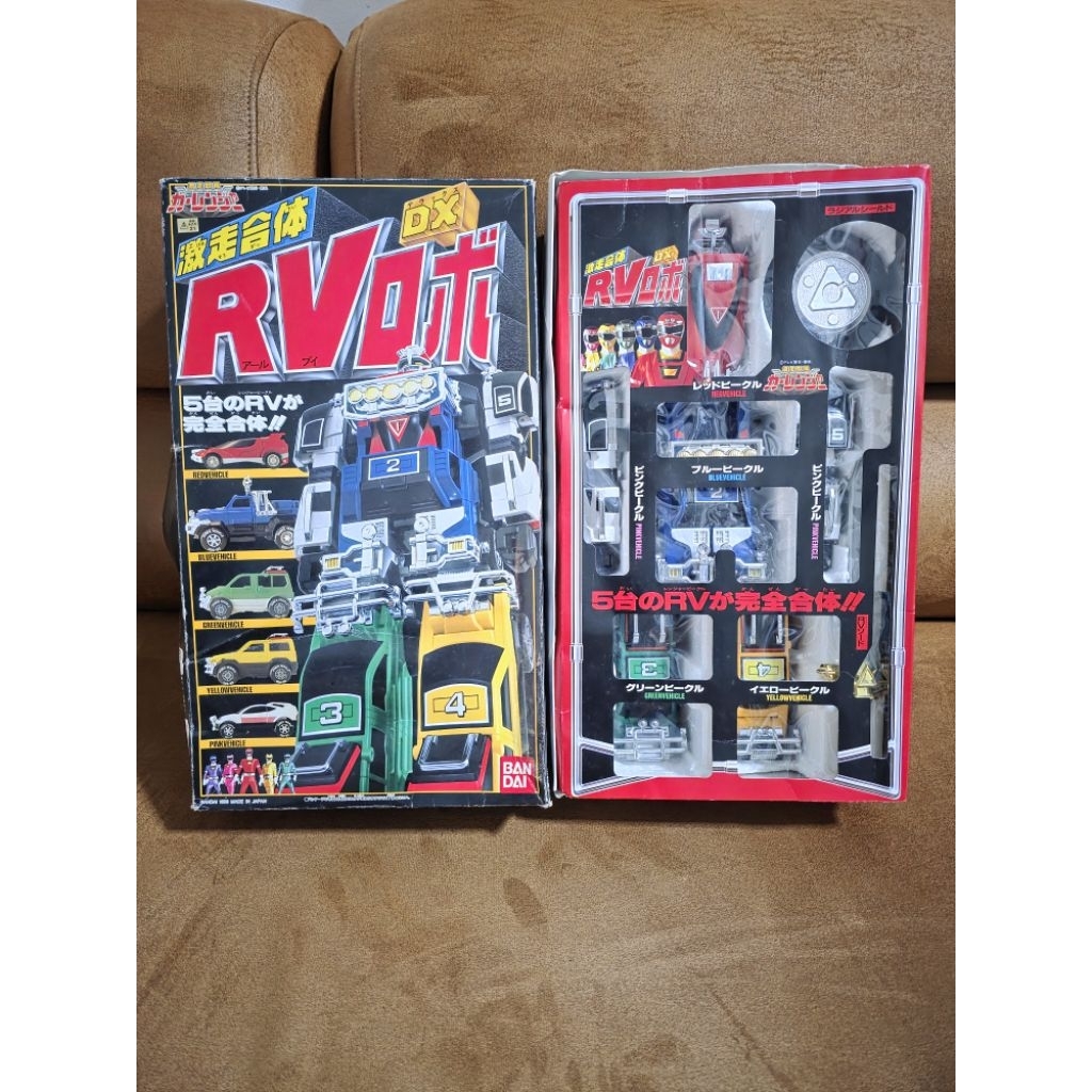 🤖💯 หุ่นยนต์ DX เซนไต คาร์เรนเจอร์ อาร์วี โรโบ Sentai Carranger RV Robo ของแท้