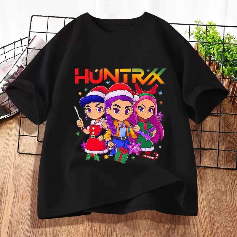 D1273เสื้อยืดแขนสั้น ใส่ได้ทั้งชายและหญิง ลายแฟชั่นสวย