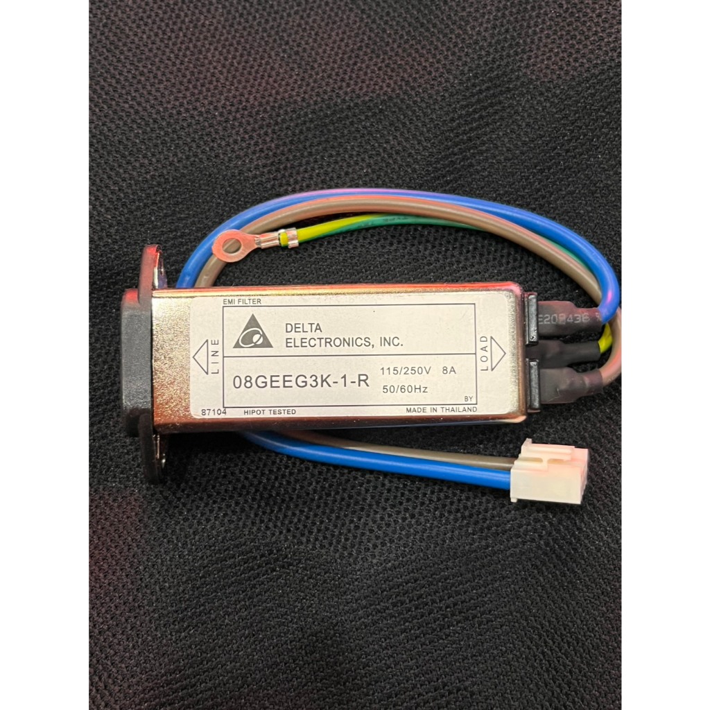ตัวกรองสัญญาณรบกวนไฟฟ้า EMI FILTER 8A 110V/250V DELTA ELECTRONICS