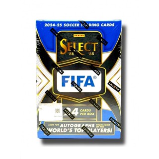 การ์ดสะสมฟุตบอล 2024-25 Panini Select FIFA Soccer 6-Pack Hob…