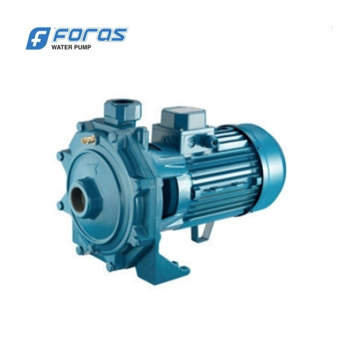 FORAS ปั้มน้ำแรงดันสูง ปั้มน้ำ 2 ใบพัด รุ่น KB160 220V 1.5HP 1.5แรงม้า ไฟ 220v. ท่อ 1 1/4 นิ้ว X 1 นิ้