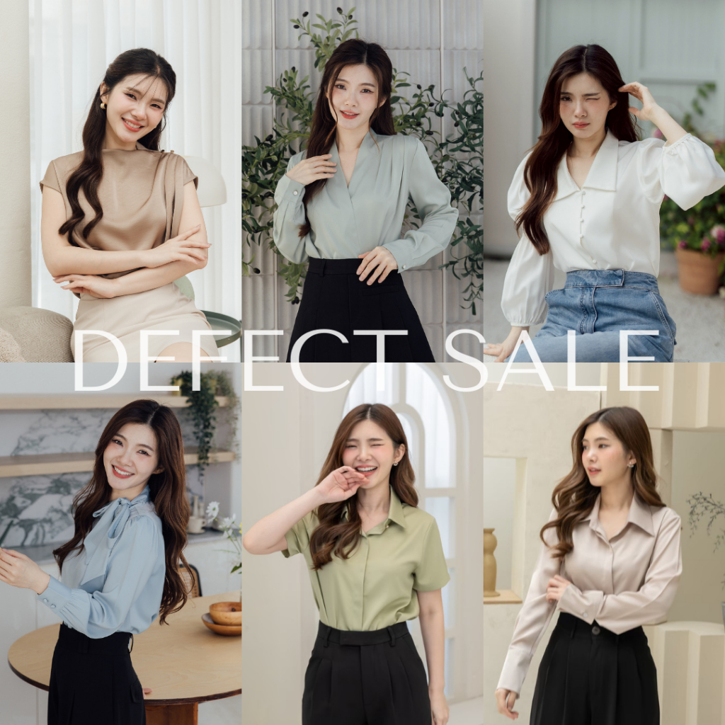 DEFECT SALE - ทุกรุ่น - สินค้าเป็นสินค้ามีตำหนินะคะ รบกวนอ่านรายละเอียดก่อนสั่งซื้อ ขอคนที่รับได้จริงๆน้า