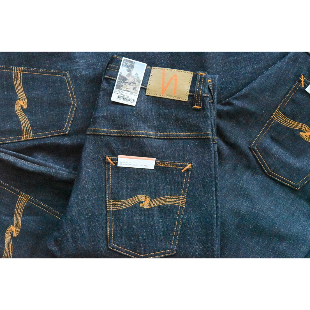 Nudie Jeans แท้ !!!! ลดราคาพิเศษ Lean Dean Dry Twill ของแท้จำนวนจำกัด!!