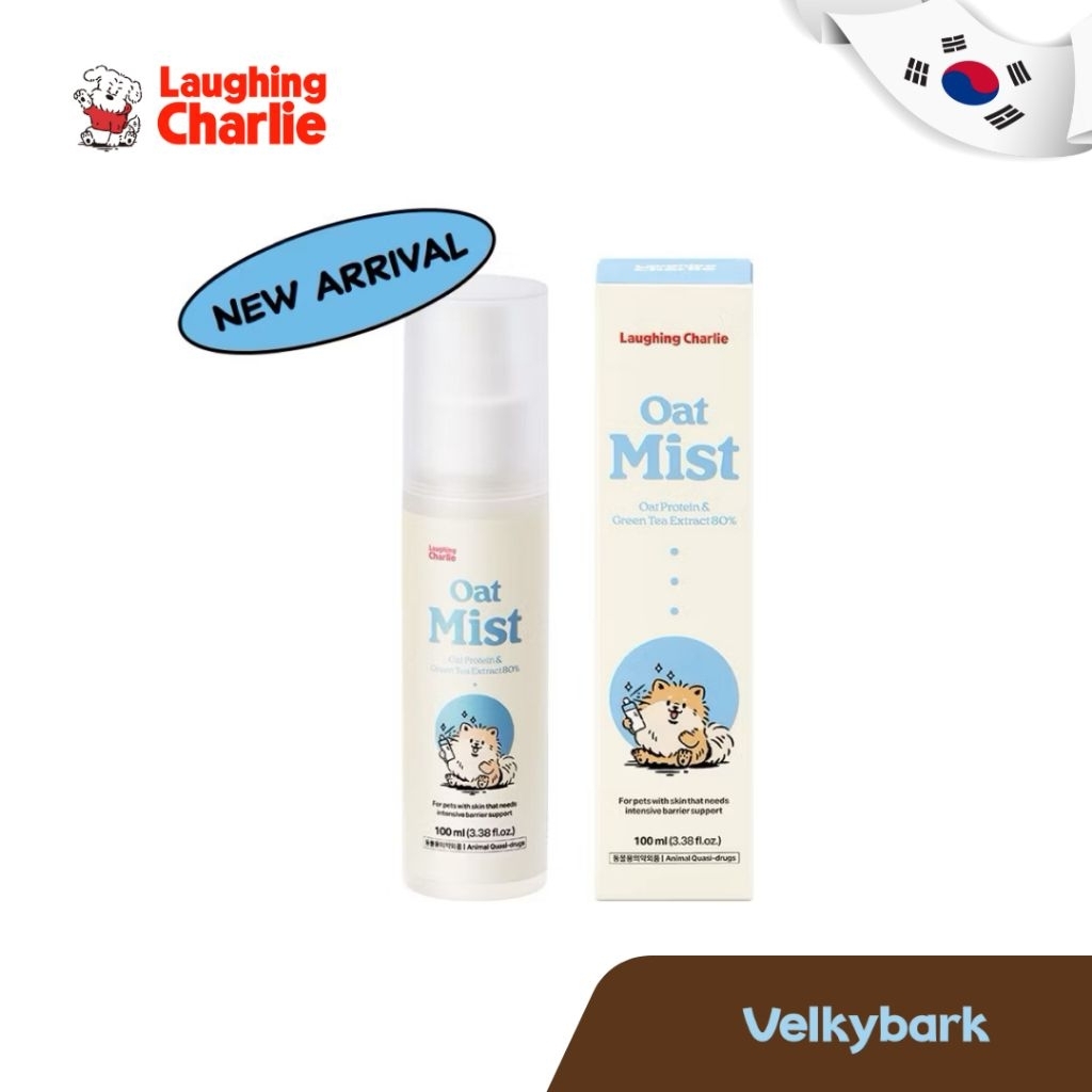 VELKYBARK [พร้อมส่ง] Laughing Charlie 🇰🇷 Oat Jelly wash foot shampoo แชมพูทำความสะอาดเท้าสัตว์เลี้ยง