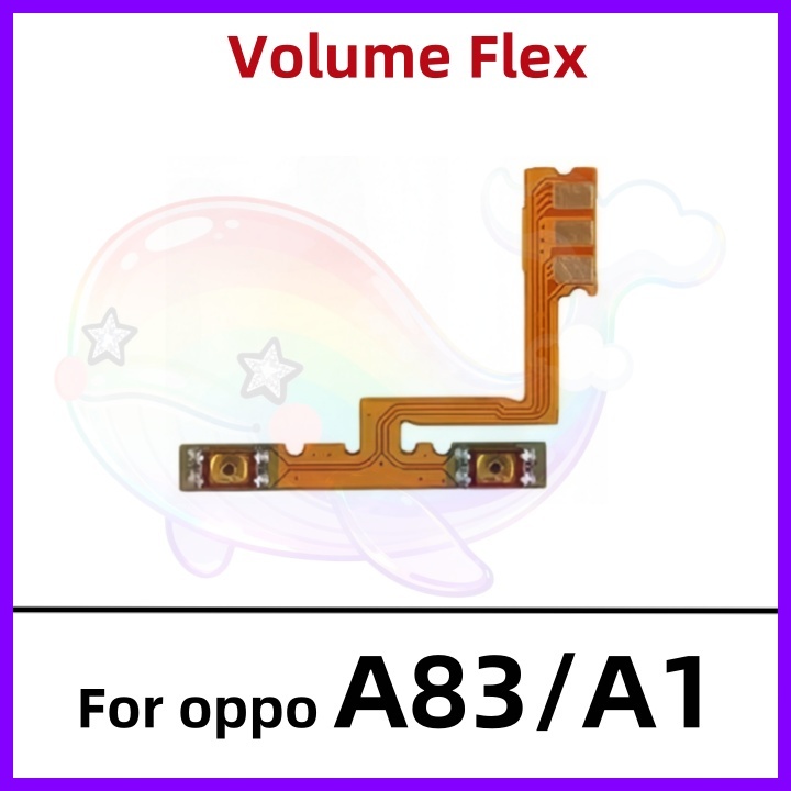 อะไหล่ปุ่มกดเปิดปิด ปิด เสียงเงียบ แบบเปลี่ยน สําหรับ OPPO A1 A83 ราคา ถูกที่สุด ดีลบีเคเค แกลเลอรีภาพที่ 3