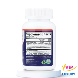 exp05/2028 โปรไบโอติกรวมลดกลิ่นปาก probiotic Salivarius Complex 10 billion 60 chew tab Vitamatic