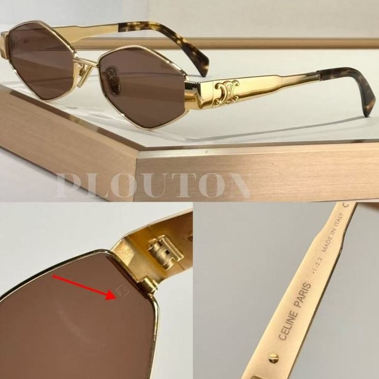 แว่นกันแดดสำหรับผู้หญิง CELINE พร้อมโลโก้ที่ขาแว่น มีหลายสีให้เลือก