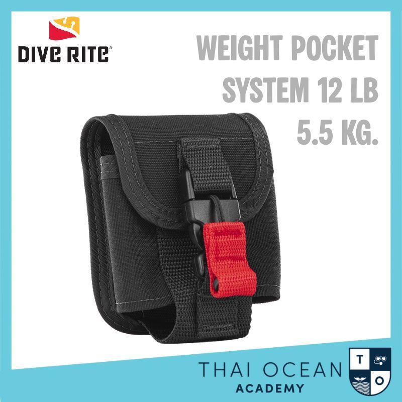 Dive Rite Weight Pocket System 12 LB - 5.5 kg ( BCD Accessories )
