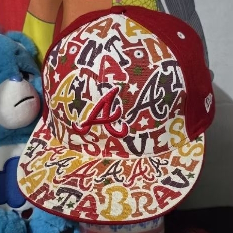 หมวก New Era Atlanta Braves 🅰️59.6cm⚾️(มือ2)แท้💯%✔️