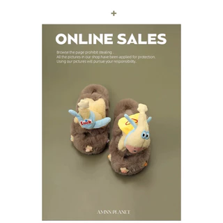 รองเท้า Sliper little twinkle star ใส่ในบ้านแบบนุ่มมากเป็นงานแบรนด์i