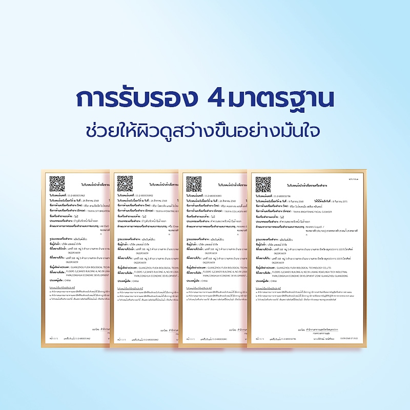 【ซื้อ1แถม3】TIIVIIYA เซตผิวกระชับ4ชิ้น | Astaxanthin ขาวใส ไข่มุกเด้งชุ่ม | ใสผิวทั้งวัน - รูปที่ 3