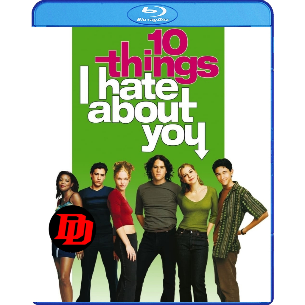 แผ่น Blu-ray พากย์ไทยแท้ หนัง ใหม่ 10 Things I Hate About You (1999) 10 กฎเฮ้วเด็ดหัวใจเฮี้ยว Movie ราคา ถูกที่สุด ดีลบีเคเค