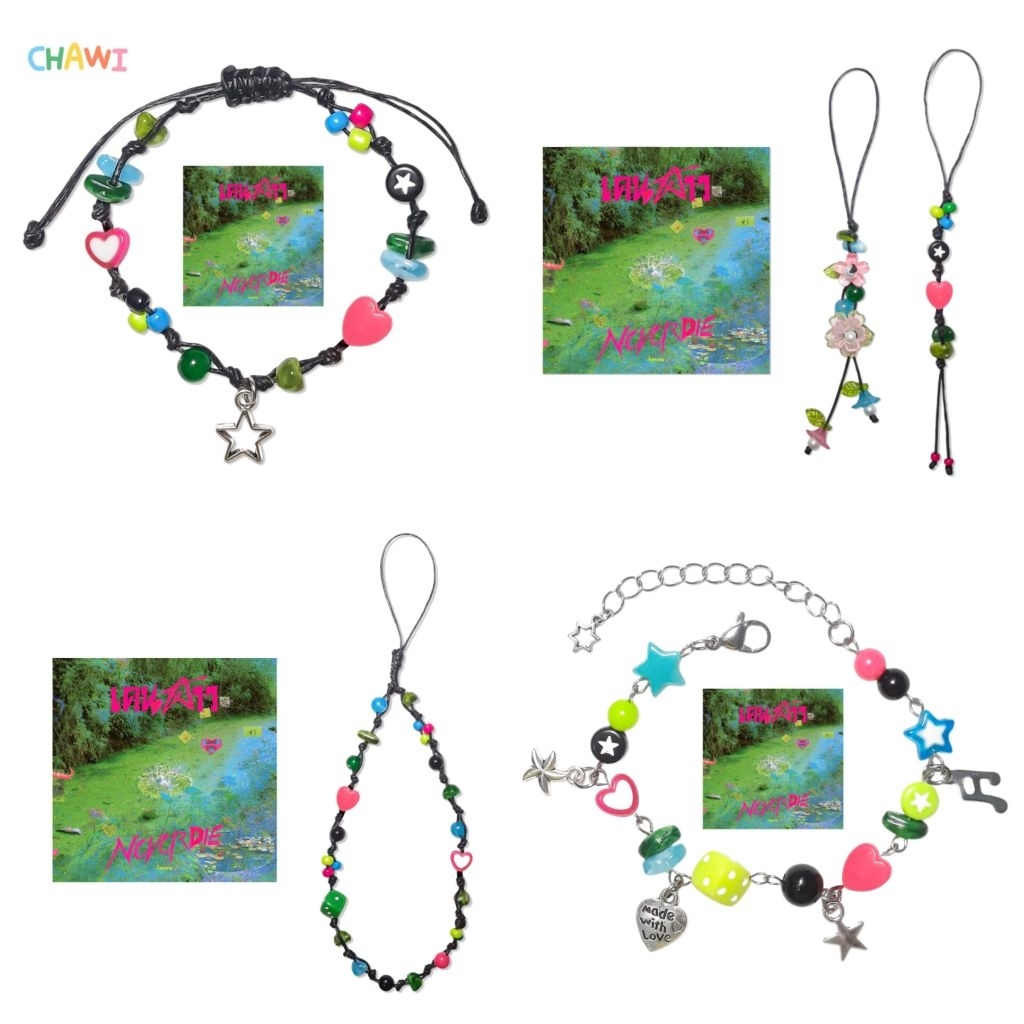 กำไล สายคล้องโทรศัพท์ ออกแบบตามปกนิยาย เดนดาวneverdie