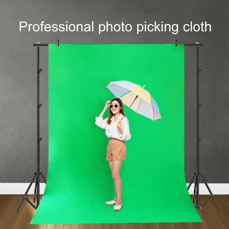 Green screen ฉากหลังถ่ายภาพ ขนาด 2*2M สำหรับสตูดิโอ thumbnail 9