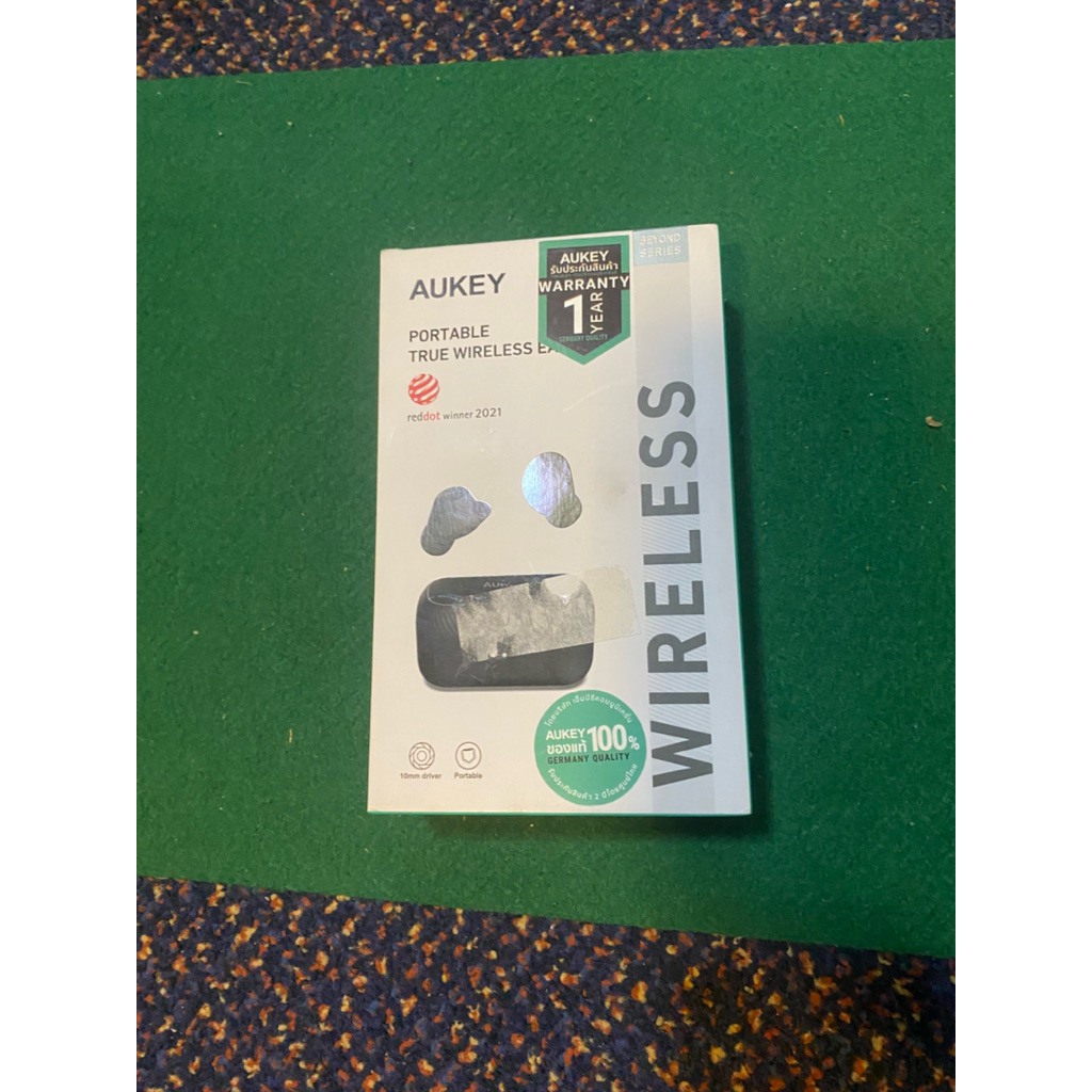 หูฟังบลูทูธ Aukey Ep T35 มีแค่ข้างขวาใช้ได้ปกติ [มือสอง]