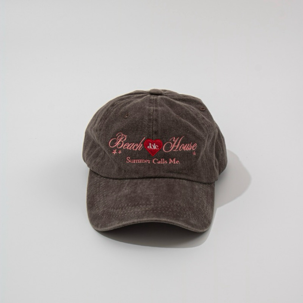 Joliese beach house หมวกปักลาย พร้อมโลโก้แบรนด์