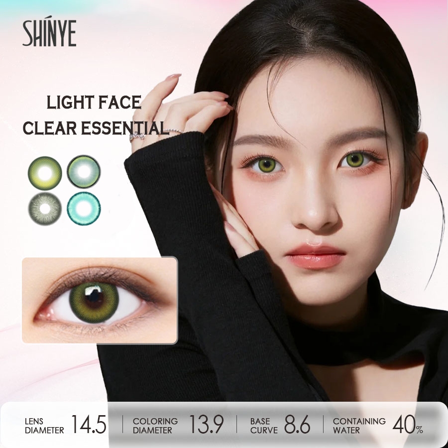 คอนแทคเลนส์ 14.2MM บลัชออนสาวซีรีย์ ขยายรูม่านตา คอนแทค (Halloween Party) Cosplay บิ๊กอาย ตาแบ๊ว ใส่สบาย ไม่เคืองตา