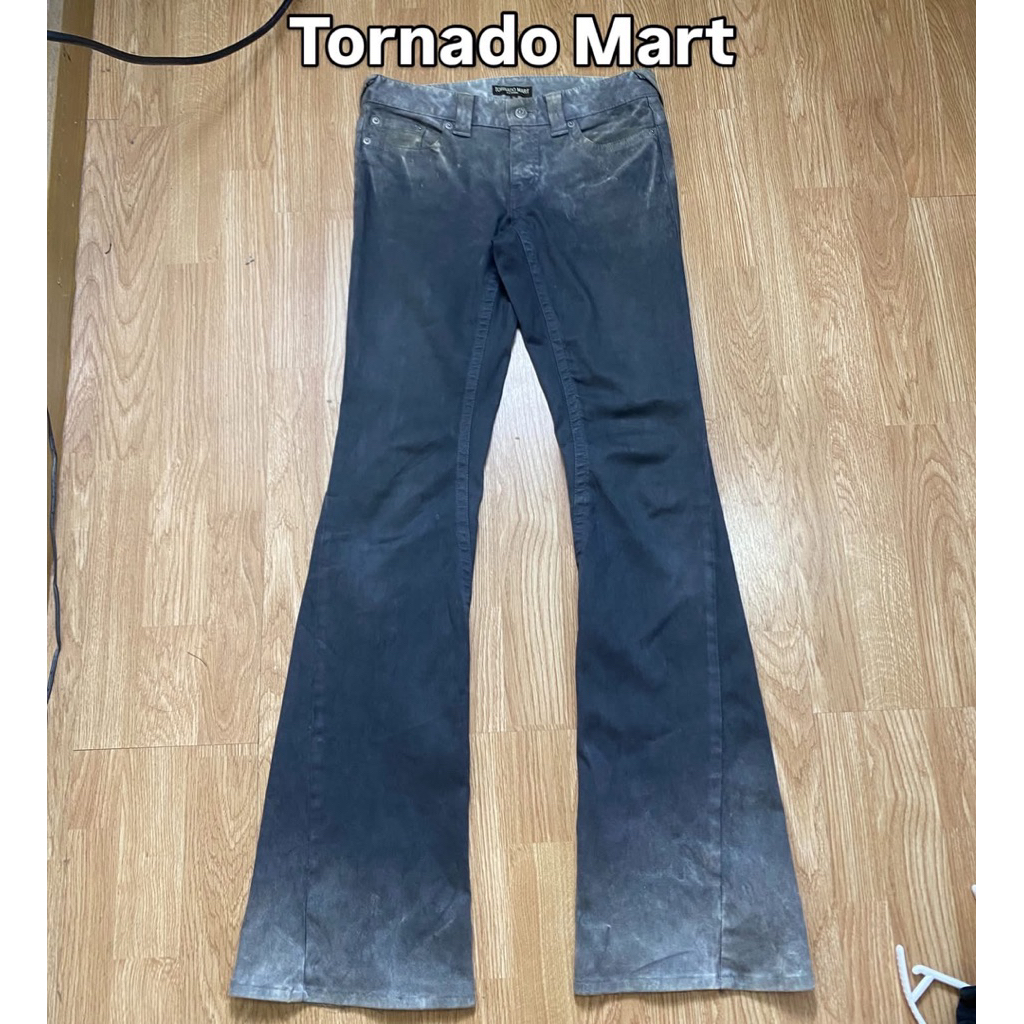 Tornado Mart Archive กางเกงยีนส์ขาม้าสีเฟดฟอกสวยค่ะ