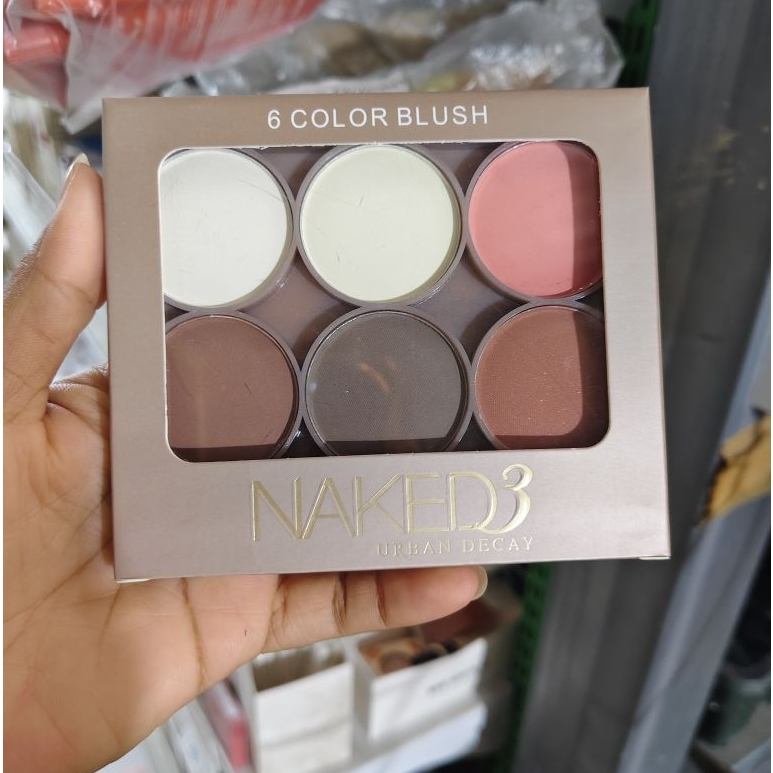 พาเลทคอนทัว ไฮไล้ บลัช Naked3