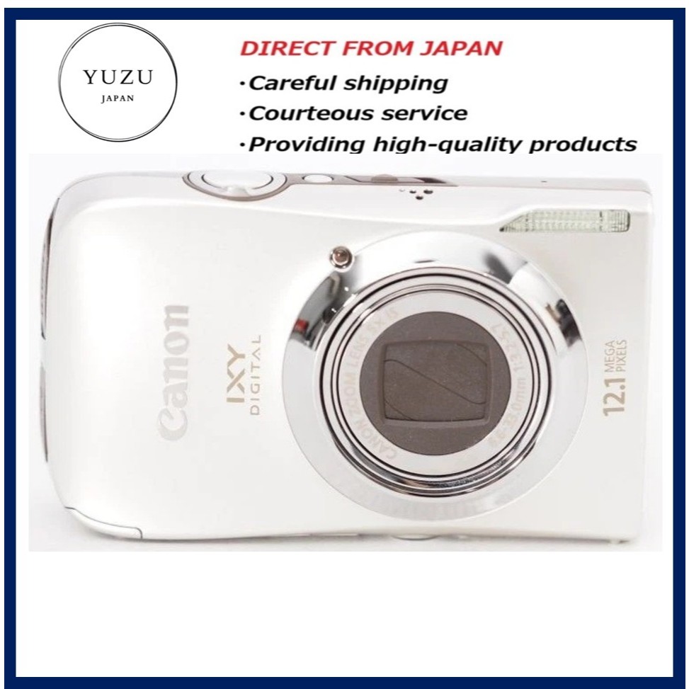 Pre loved Canon IXY Digital 830 IS Silver 12.1MP Digital Camera - Rare Y2K Retro Digicam, 5x Optical