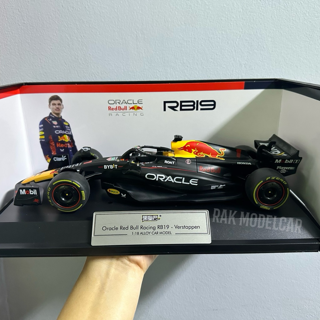 🔥พร้อมส่งจาก กทม.🔥 โมเดลรถ F1 RedBull RB19 สเกล1/18