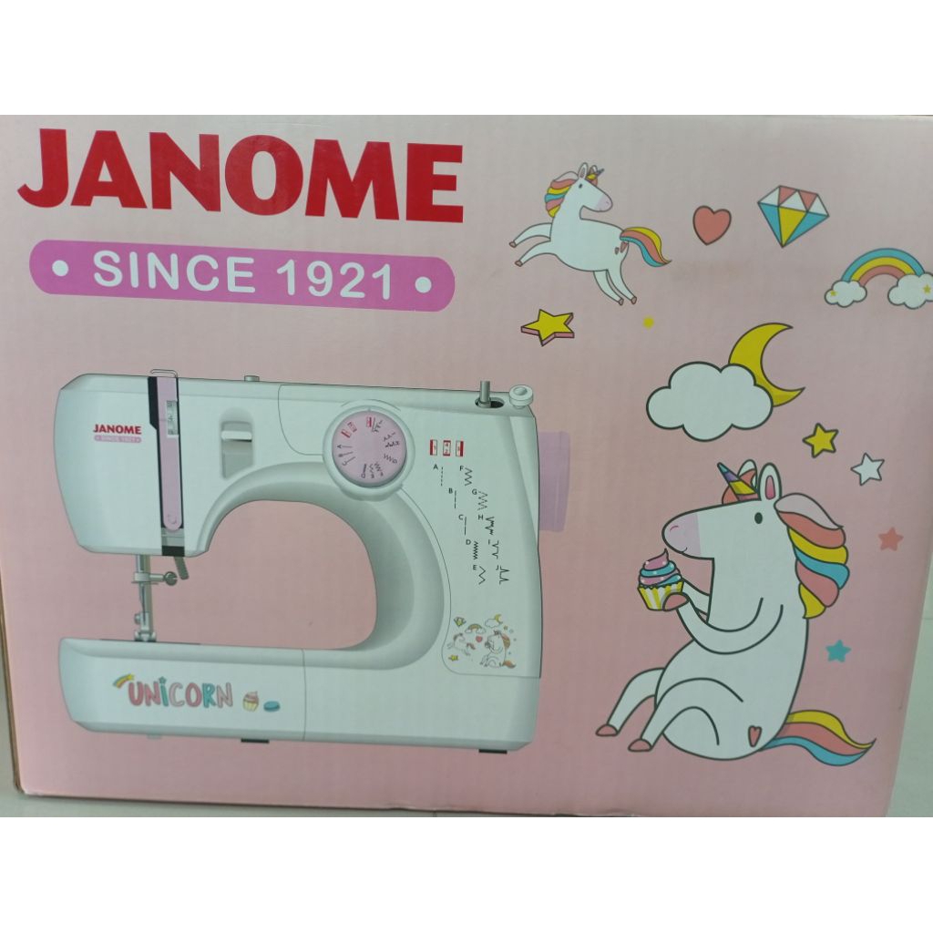 จักรเย็บผ้าJanome (จาโนเม่), JANOMEุ 639 จักรซิกแซก, JANOME UNICORN รุ่น OMJ 639XU ของแท้100%