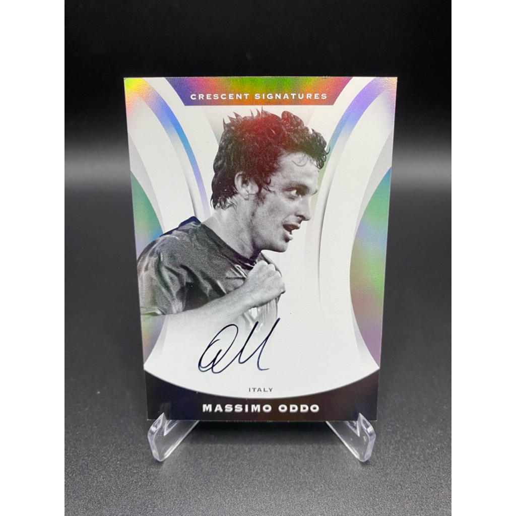 การ์ดฟุตบอล ✍️ On-Card Massimo Oddo | 2017 Panini Nobility – Crescent Signatures 🇮🇹