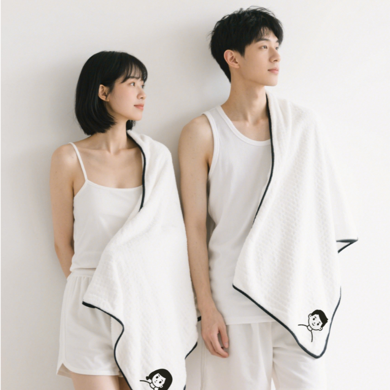 Zowoki Bath Tower ผ้าขนหนูเกรดพรีเมี่ยม ซับน้ำได้ดี - รูปที่ 6