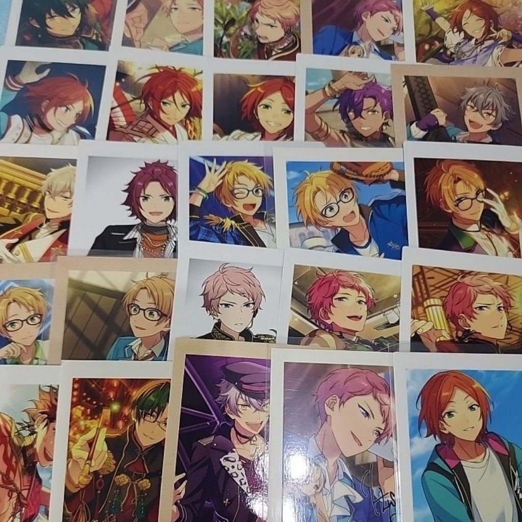 【Ensemble Stars】โพลารอยด์￤มีมากกว่าภาพปก￤Trickstar/Undead/Valkyrie/2wink/Akatsuki￤ อันสึตะ