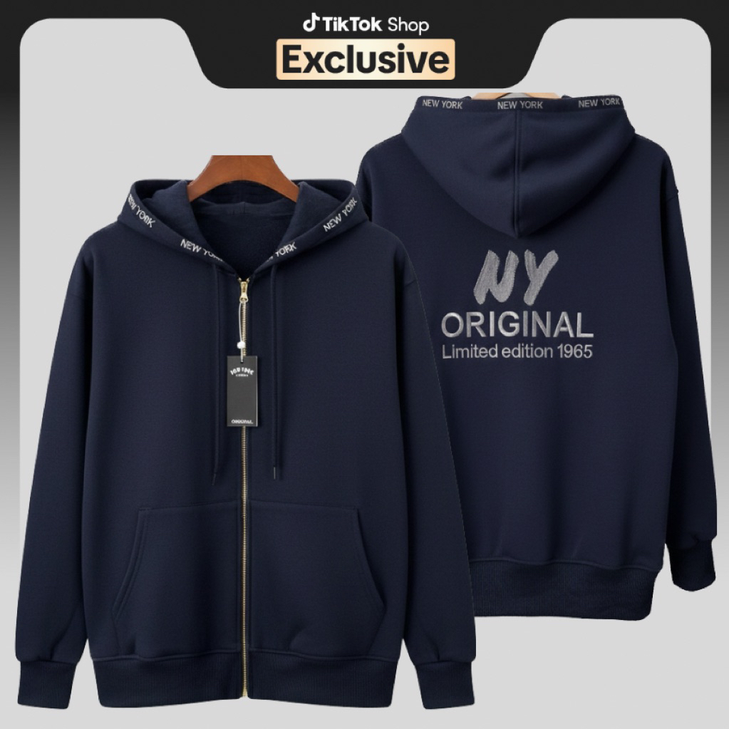 เสื้อกันหนาวNEW YORK เสื้ิแขนยาว งานปัก พรีเมี่ยม