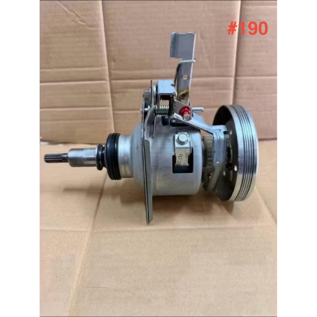 ชุดครัช แกนซัก เครื่องซักผ้า LG แอลจี รุ่น INVERTER คอยาว มู่เล่ย์ร่องเรียบ 8-16KG แท้ถอดมือสองสภาพส