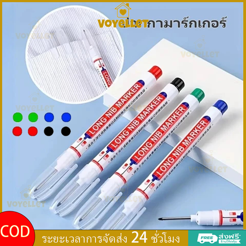 ปากกามาร์คเกอร์ พร้อมส่ง ปากกามาร์คเกอร์หัวยาว งานไม้ ปากกามาร์คเกอร์