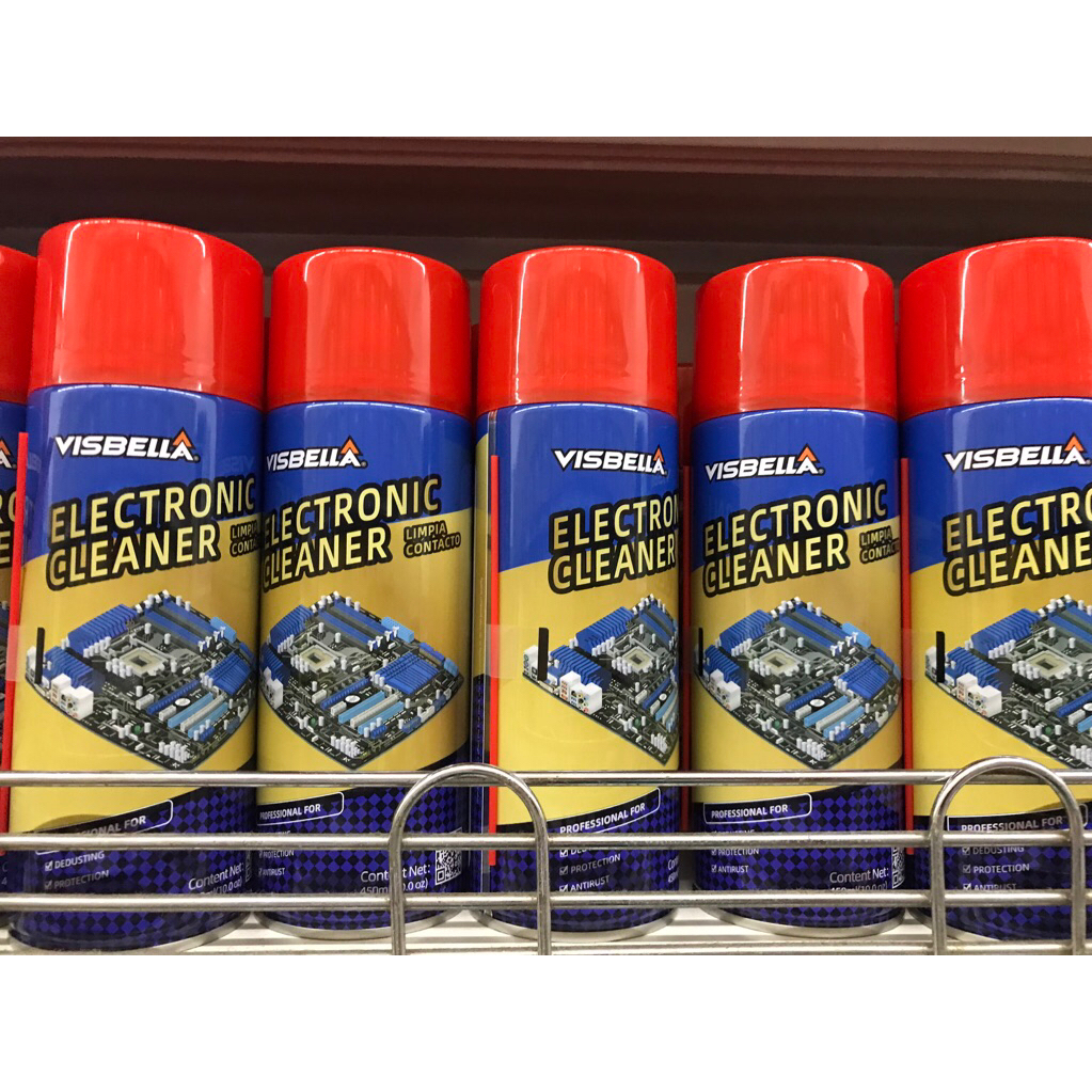 VISBELLA Electronic Cleaner 450ml สเปรย์ทำความสะอาดแผงวงจร ถูกและคุ้มทีสุด รูปที่ 3