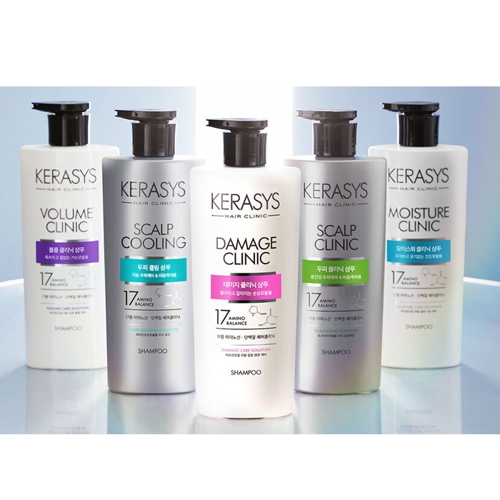 ยาสระผมเกาหลี KERASYS Damage Clinic shampoo 600 ml