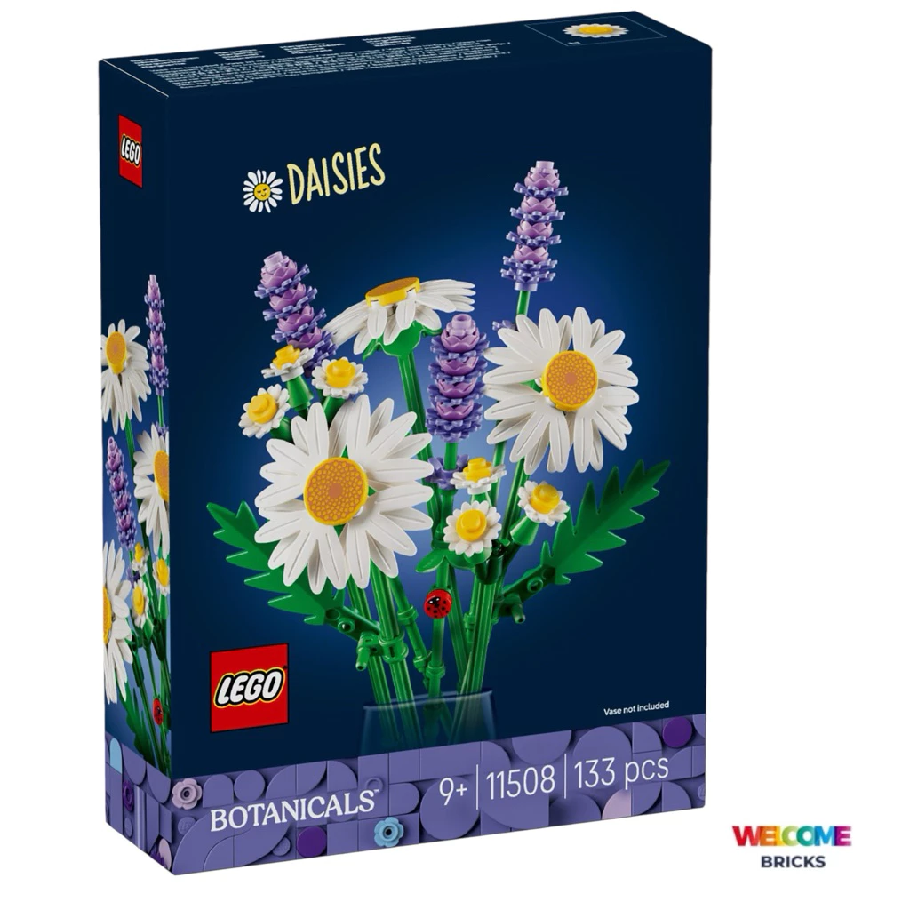 Lego The Botanical Collection 11508 Daisies สินค้าพร้อมส่ง ของแท้
