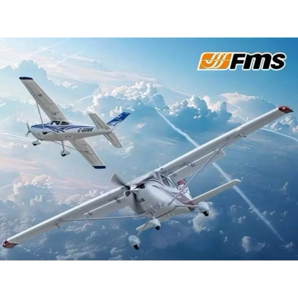 🇹🇭🇹🇭1500 Cessna 182 เปิดตัว New!!! from FMS เห็นเค้าว่าเป็น Ultra Realistic