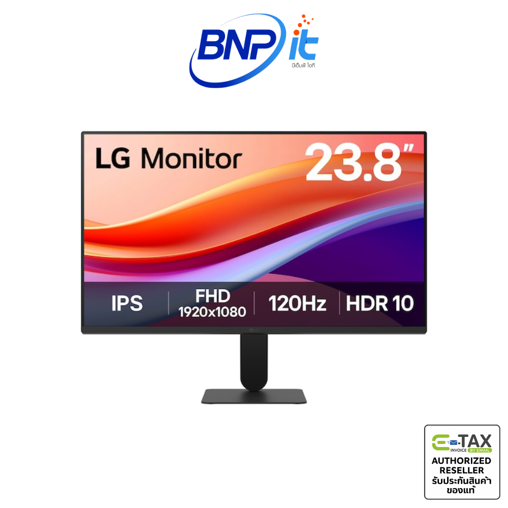 LG Monitor Model 24U411A-B (23.8") IPS Full HD 120Hz HDR 1ms SRGB 99% 3-Year Warranty