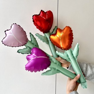 ทิวลิป ตกแต ่ ช่อดอกลูกโป่ง ของขวัญวันแม่ ของตกแต่งงานปาร์ตี…