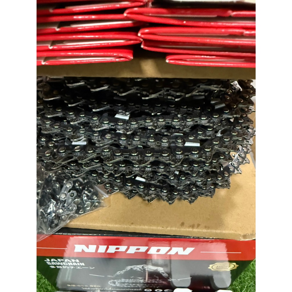 โซ่เลื่อยยนต์ NIPPON 3/8ใหญ่ มีให้เลือก 12นิ้ว-25นิ้ว รับประกันความพอใจไม่แพ้ยุโรป - รูปที่ 3