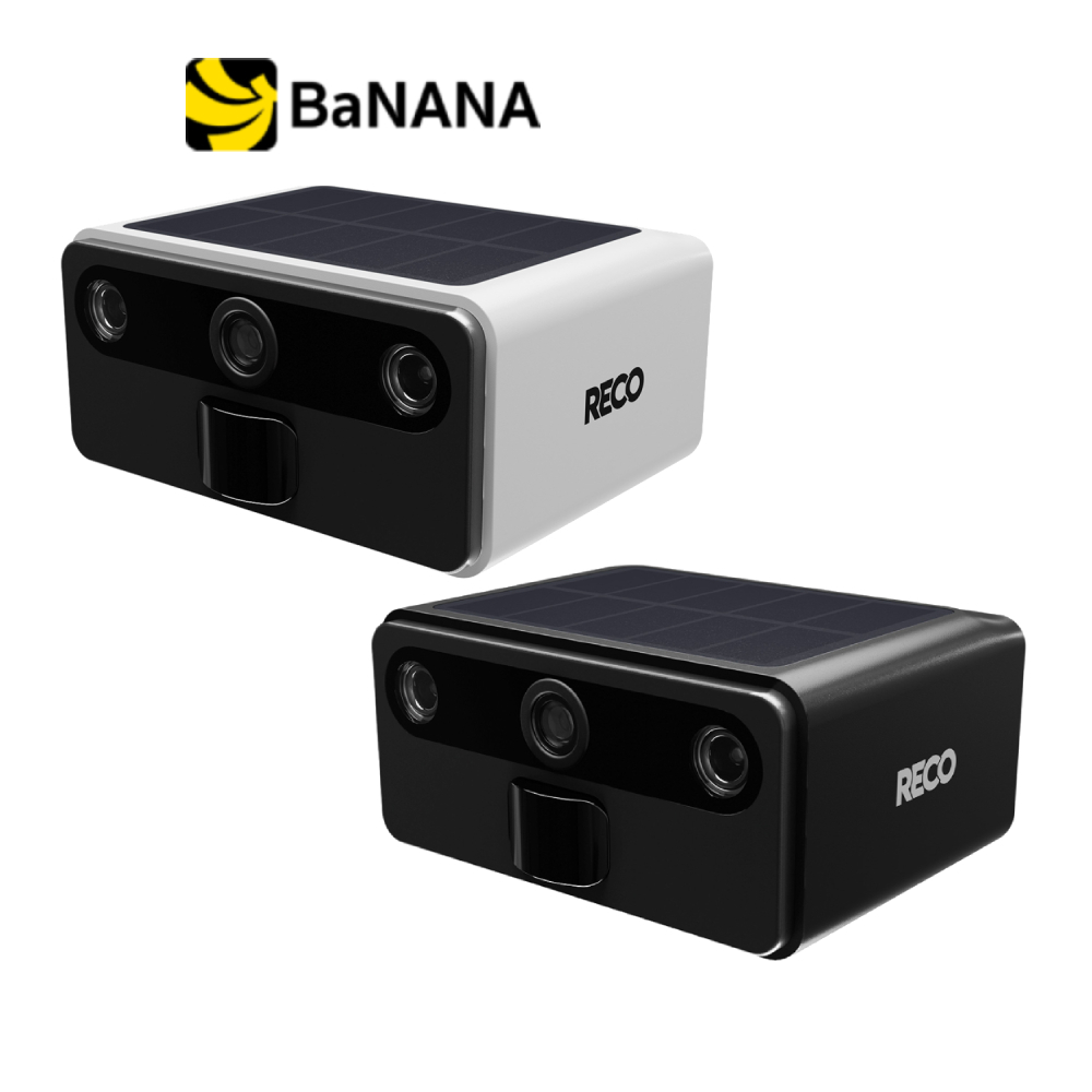 กล้องวงจรปิด RECO 4G SOLAR CCTV Camera by Banana IT