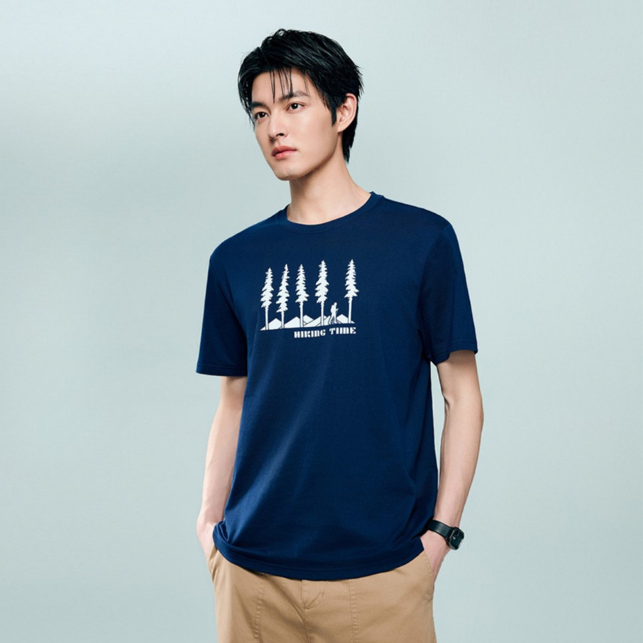 GIORDANO (Online Exclusive) เสื้อยืดผู้ชาย Men's Printed Tee 13096306