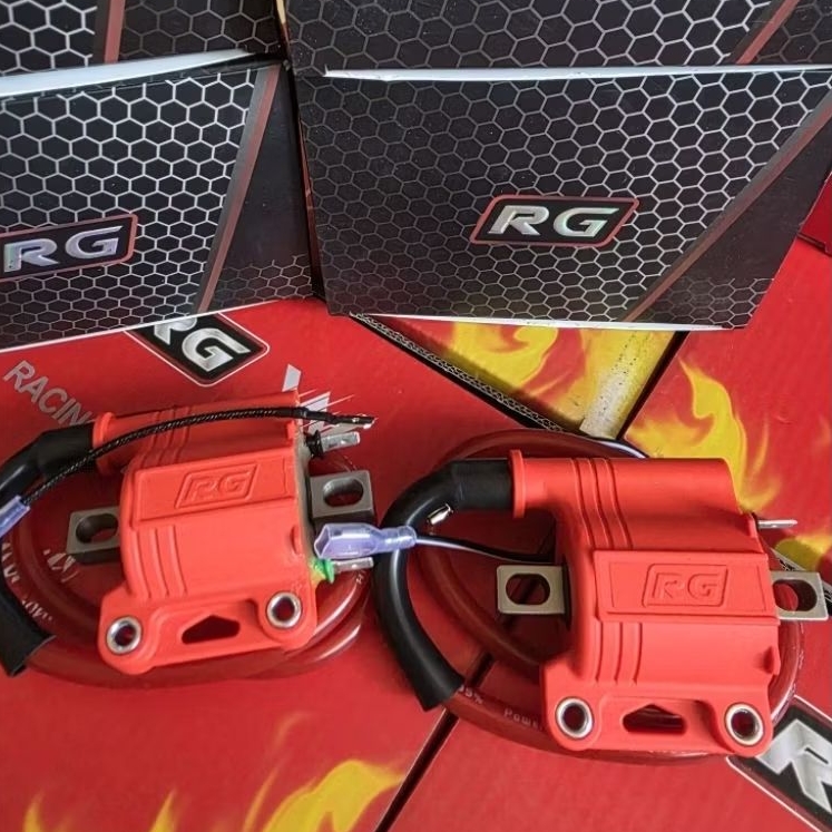 คอยไฟRG คอยไฟแต่งซิ่งRG แท้ คอยไฟแรง #RGสำหรับรถคาร์บูทุกรุ่น หัวฉีดทุกรุ่น ทุกยี่ห้อ #คอยล์ไฟแต่ง ข