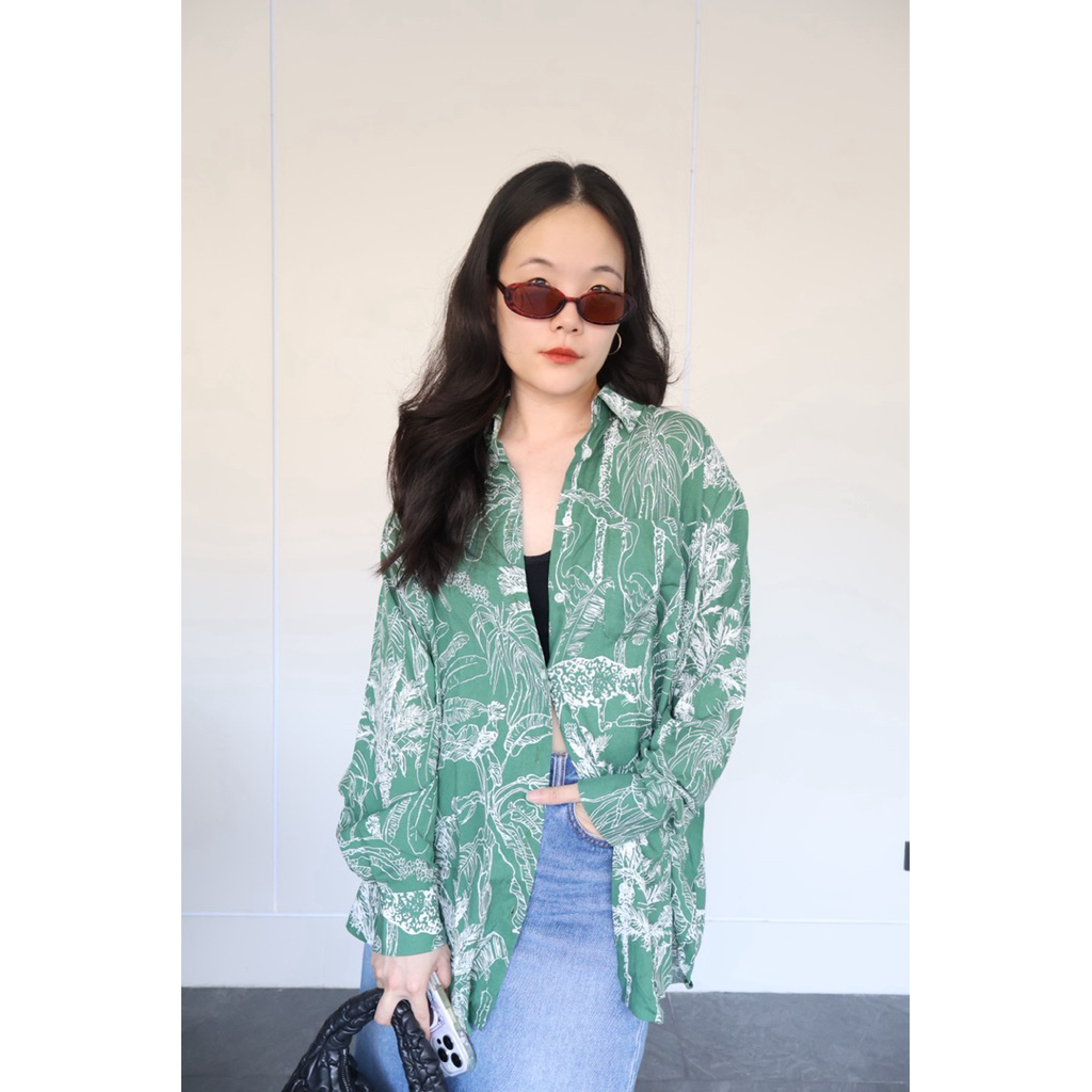 PIPA GRACE Shirt - Green Bahamas