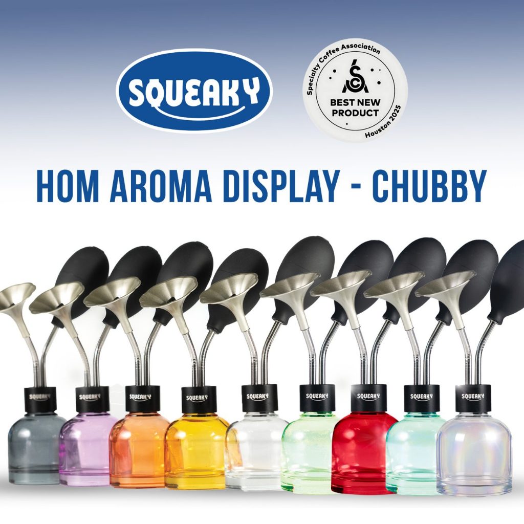 Squeaky HOM-Chubby Design Coffee Aroma Display SampleScentSmelling Tools"หอม"อุปกรณ์ดมกลิ่นกาแฟและชา