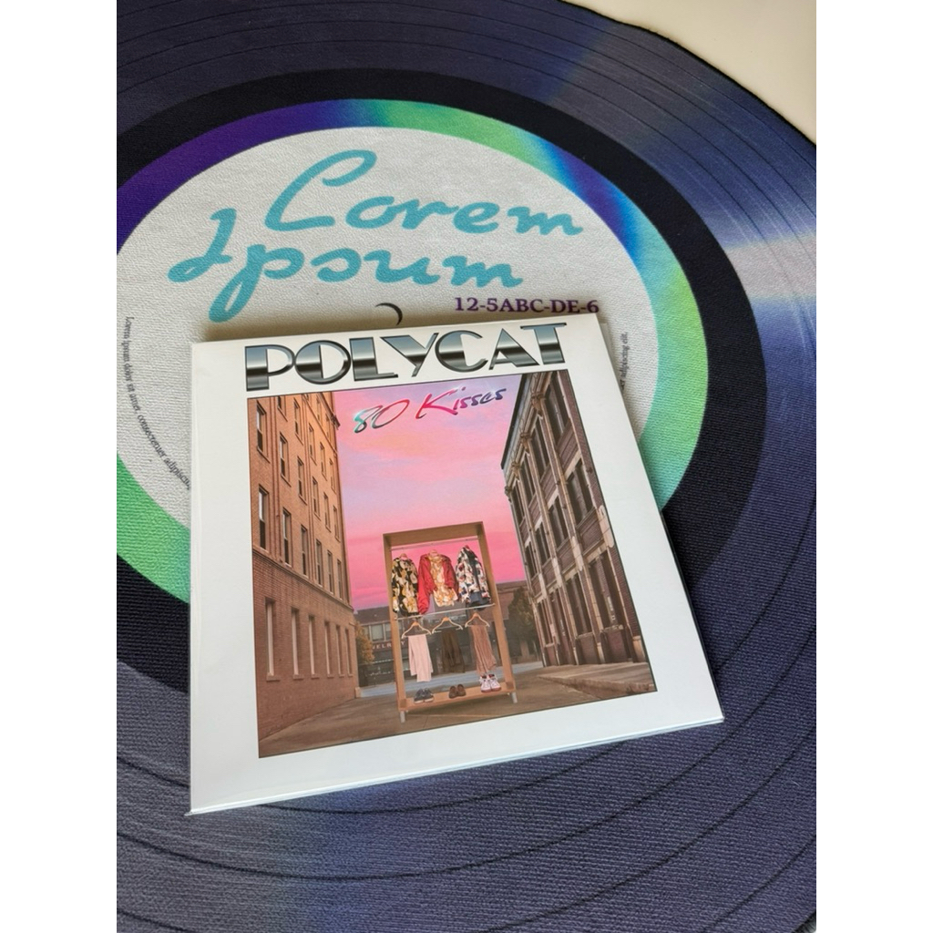 แผ่นเสียง POLYCAT อัลบั้ม 80 KISSES