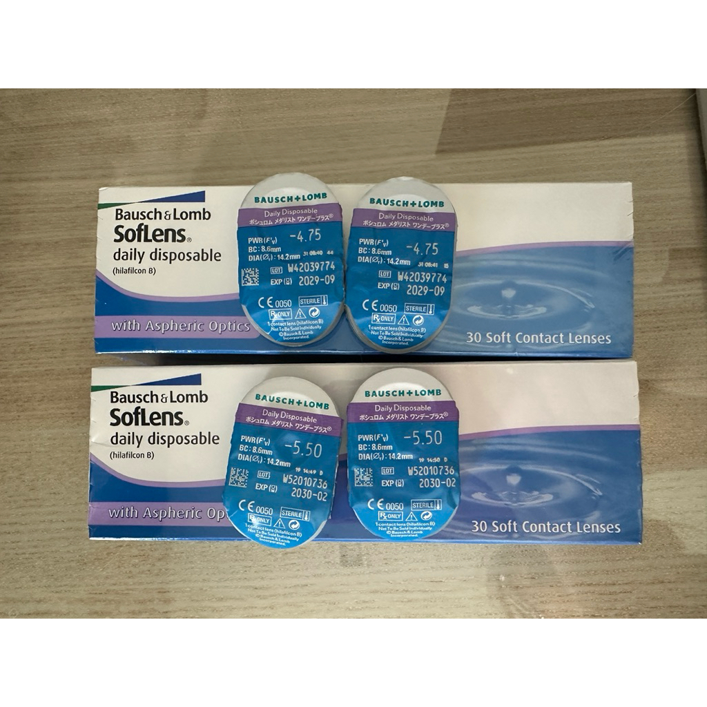 (ส่งต่อ) Bausch&Lomb รายวัน