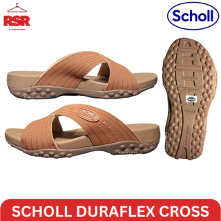 ((แท้ 100% ไม่แท้ยินดีคืนเงิน)) SCHOLL DURAFLEX CROSS 1F-2236 ครบสี เบอร์ 36-40