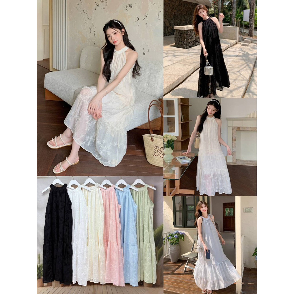 LILY งานนำเข้า เดรส ดีเทลน่ารัก เดรสใส่เที่ยว/ใส่ออกงานได้เลยค่า เดรสสวยๆ เดรส เดรสน่ารักๆ