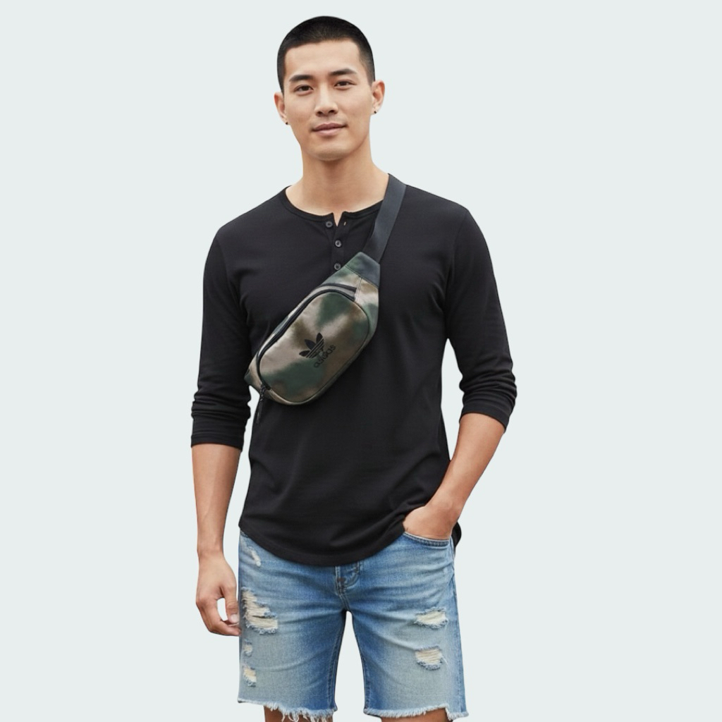 กระเป๋าคาดอก คาดเอว camo waisit bagของแท้100% - รูปที่ 5