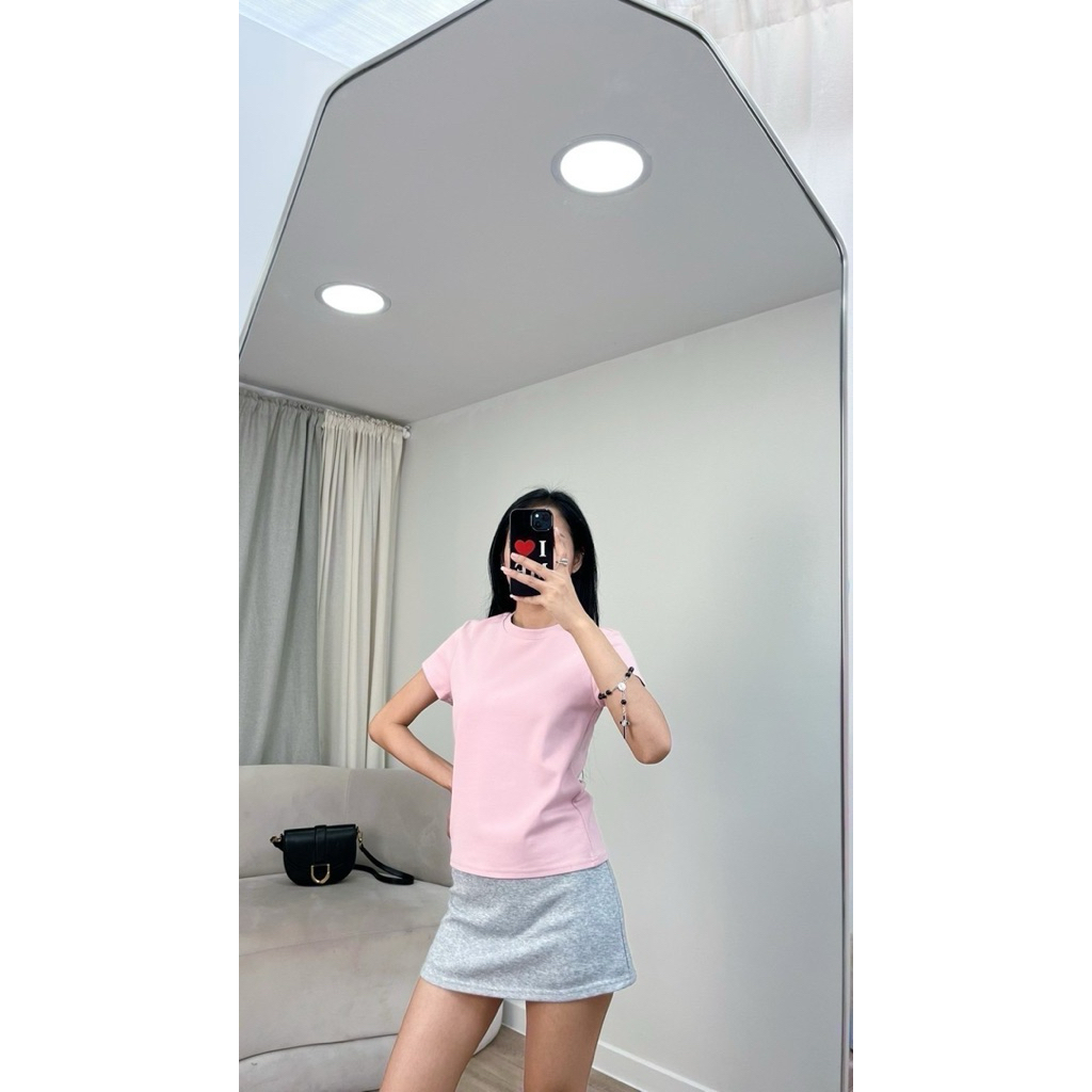 เสื้อคอกลมแขนสั้น ป้ายSiwa #2512